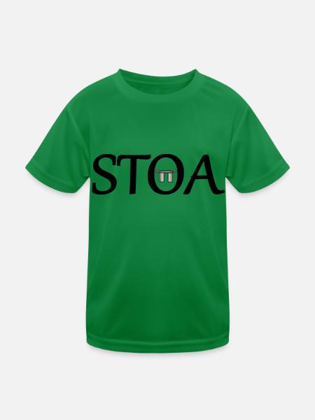 STOA 2 - Kinder Funktions-T-Shirt - Kelly Green