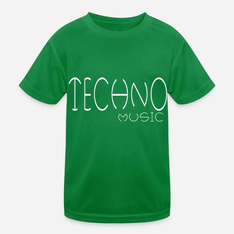 Techno-Musik Kinder Funktions-T-Shirt