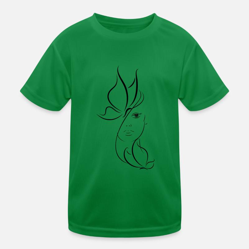 Âme papillon T-shirt sport Enfant