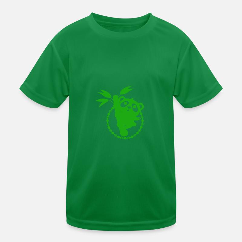 Bear - Panda Forest Nature Freedom Wild Kids Functional T-Shirt