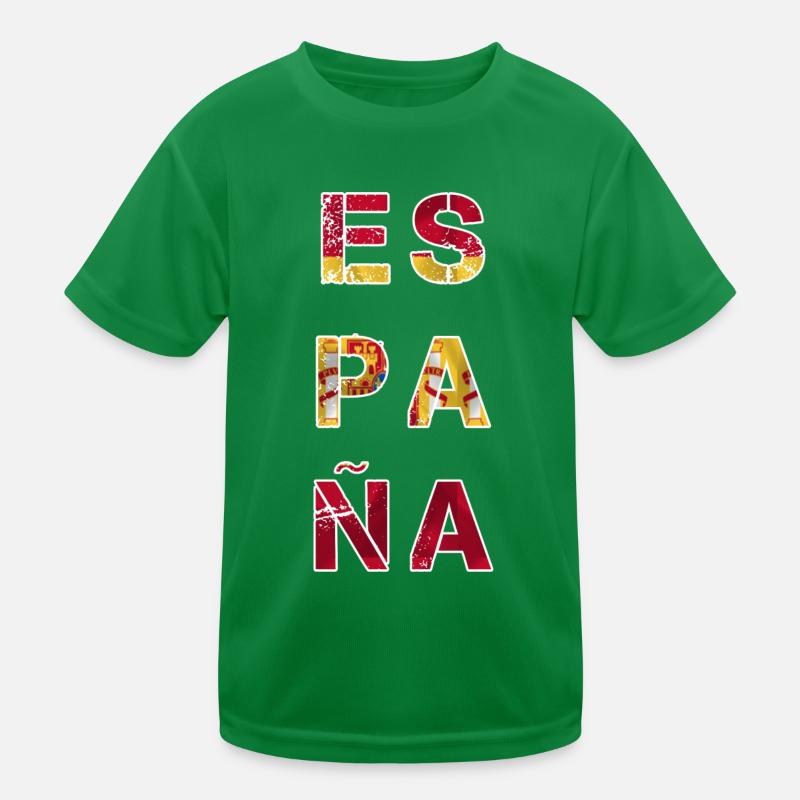Espagne design. T-shirt sport Enfant