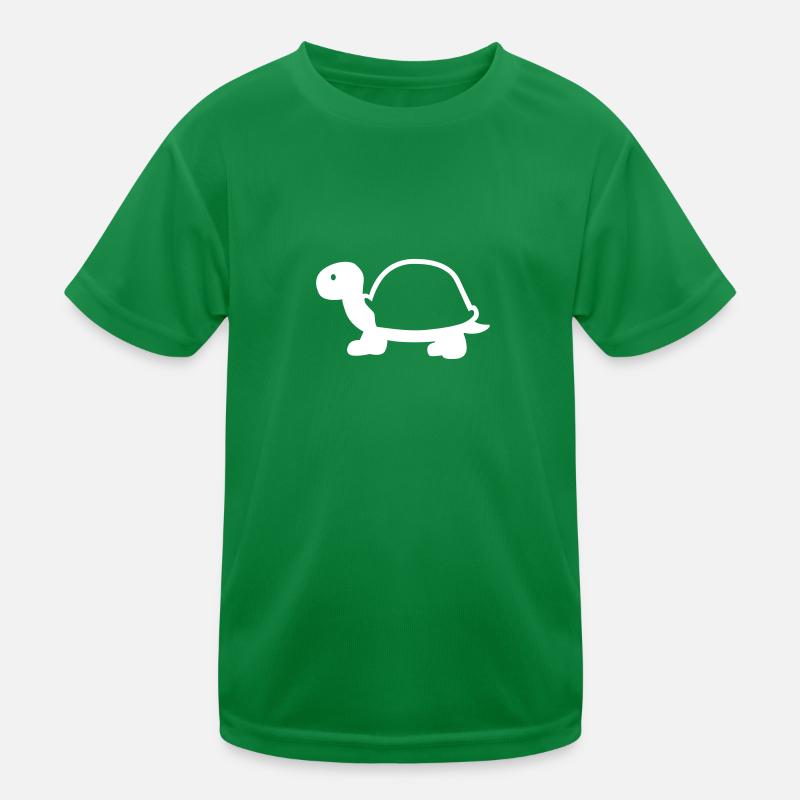 Schildkröte Kinder Funktions-T-Shirt