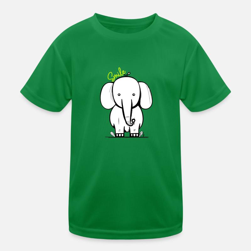 Elephant smile T-shirt sport Enfant