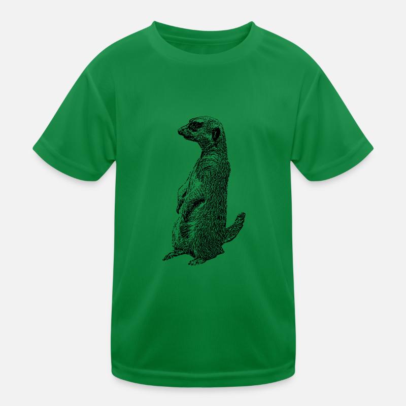 Erdmaennchen Kinder Funktions-T-Shirt
