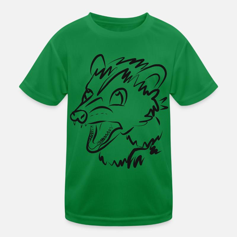 Wütendes Opossum Kinder Funktions-T-Shirt
