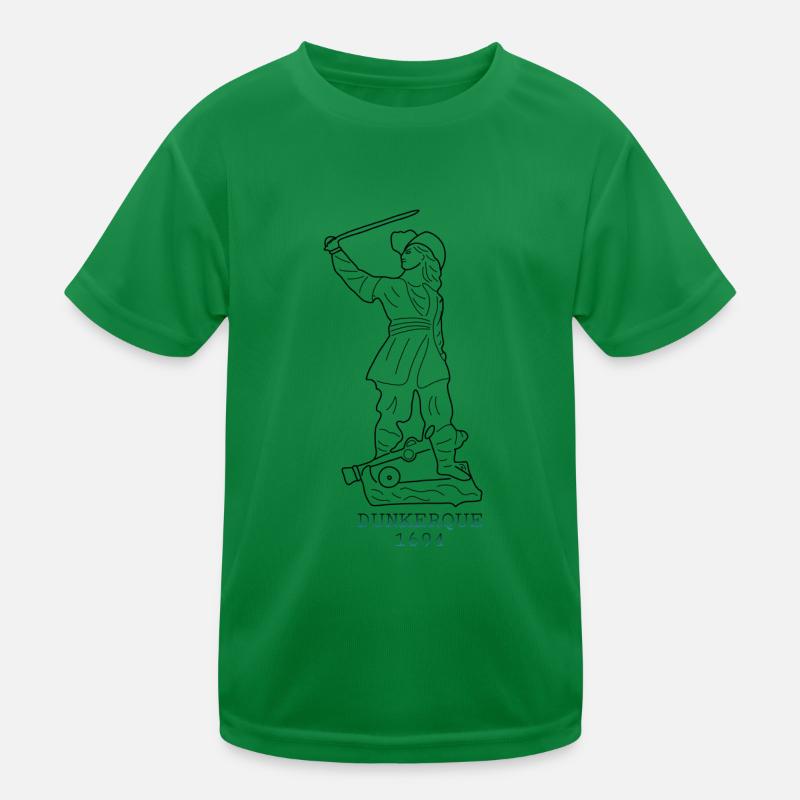 Jean Bart Noir T-shirt sport Enfant