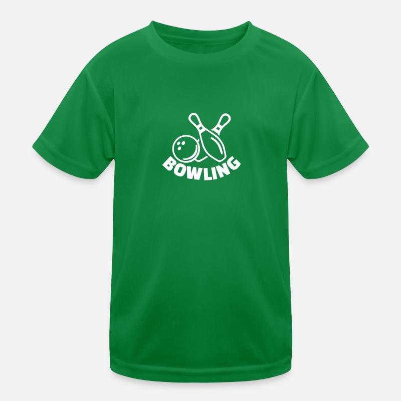 Bowling Kids Functional T-Shirt