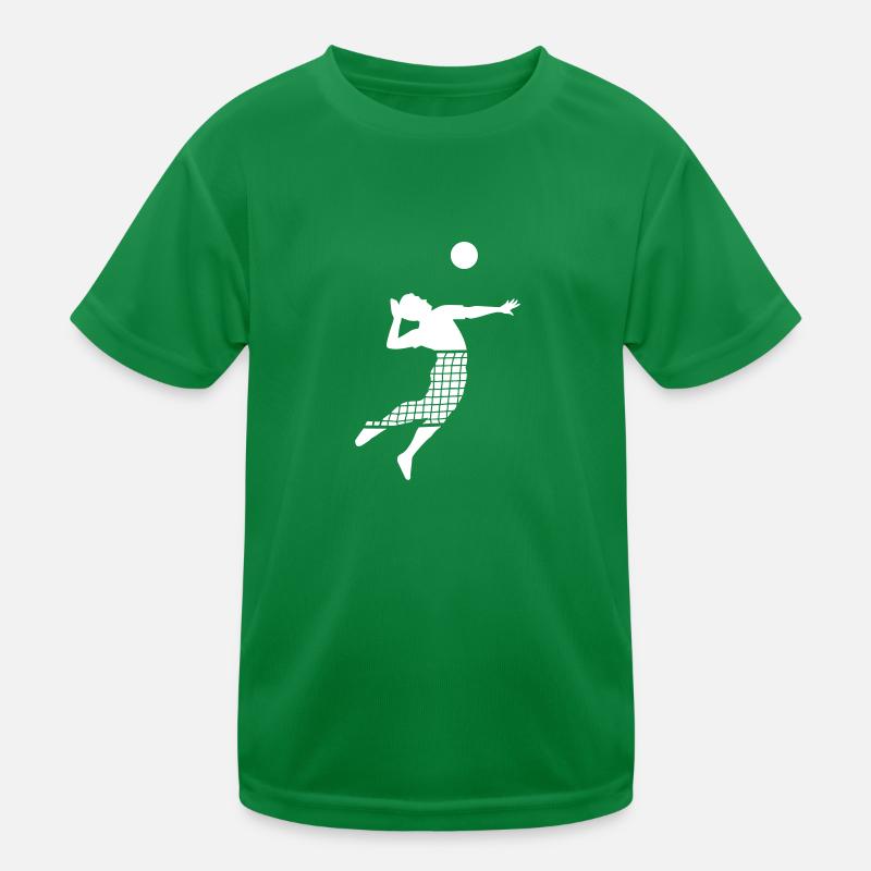 Volleyball Kids Functional T-Shirt