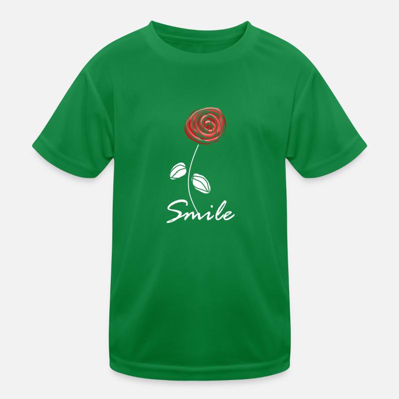 sourire Rose T-shirt sport Enfant
