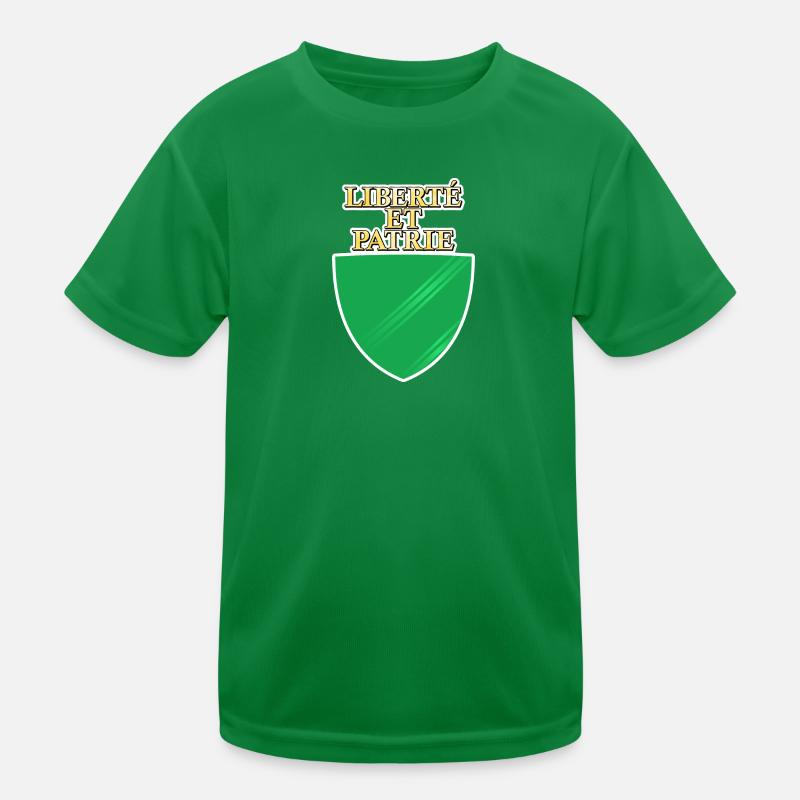 Drapeau de Vaud T-shirt sport Enfant