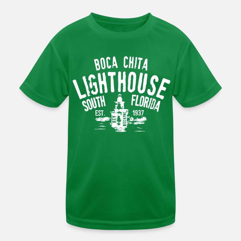 Boca Chita Lighthouse Key Biscayne T-shirt sport Enfant