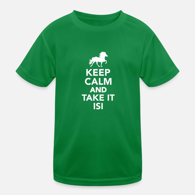 Islandpferd Kinder Funktions-T-Shirt