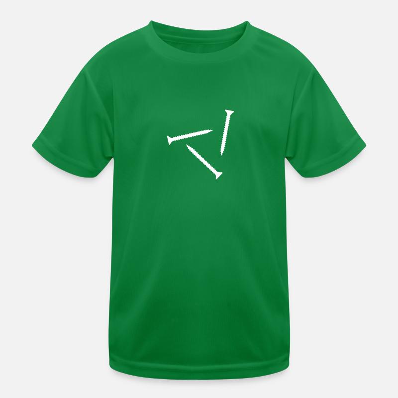 Schraube Kinder Funktions-T-Shirt
