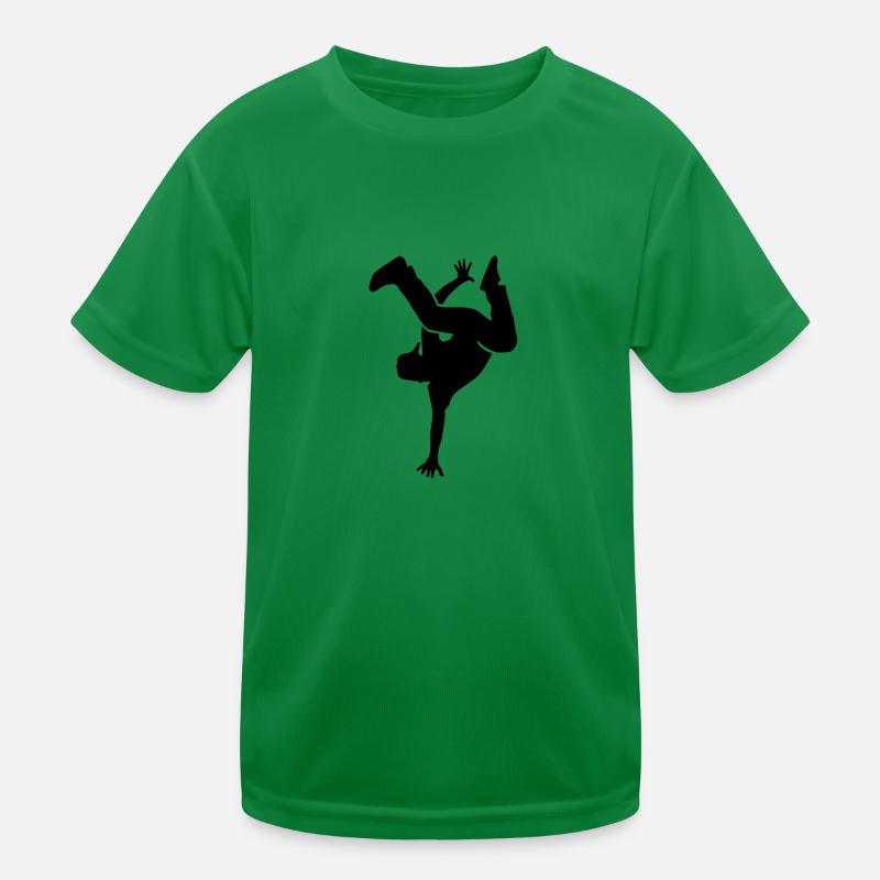 Breakdance Kinder Funktions-T-Shirt