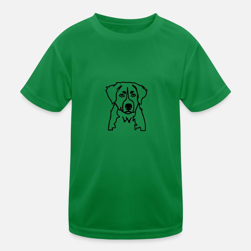 Bernese mountain Kids Functional T-Shirt