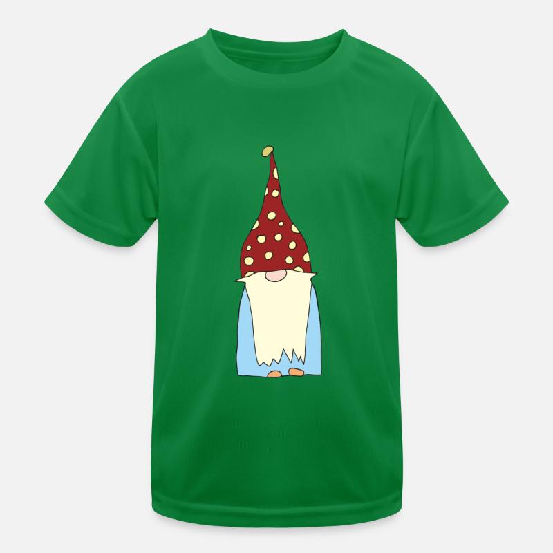Gnome Dwarf Kids Functional T-Shirt