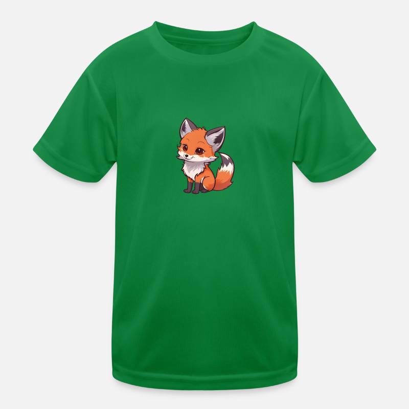 Renard totalement mignon T-shirt sport Enfant