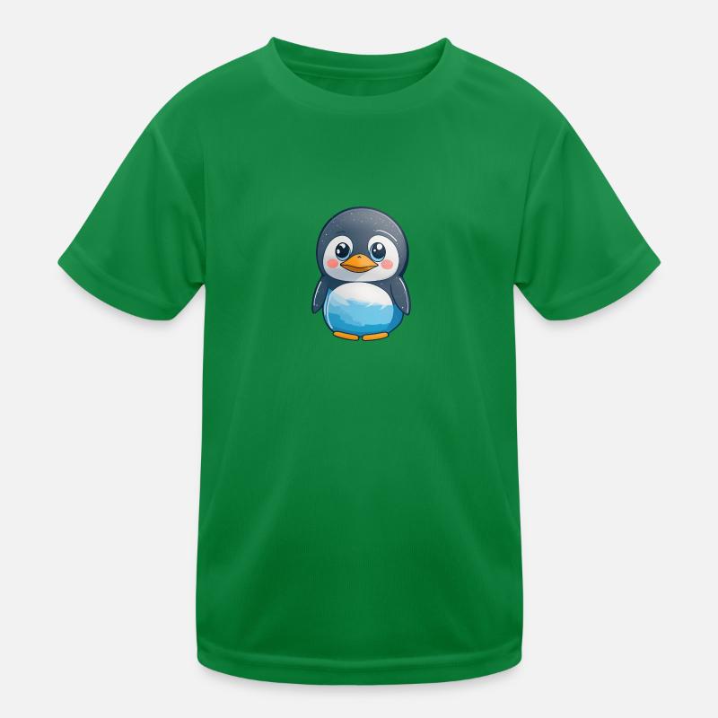 Total niedlicher Pinguin Kinder Funktions-T-Shirt