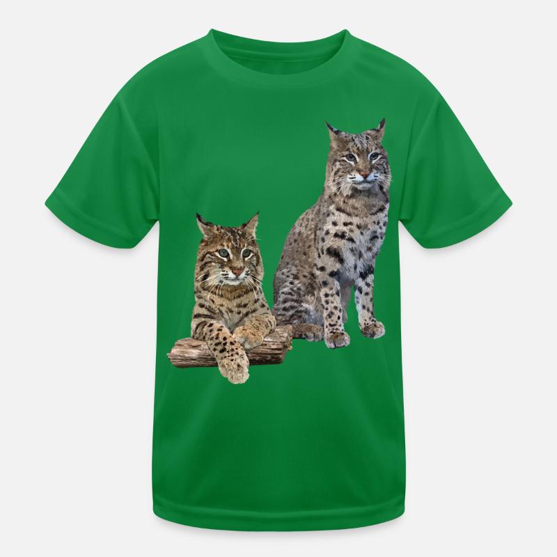 Luchs Kinder Funktions-T-Shirt