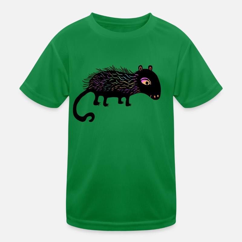 Rainbow Lint Toy Kids Functional T-Shirt