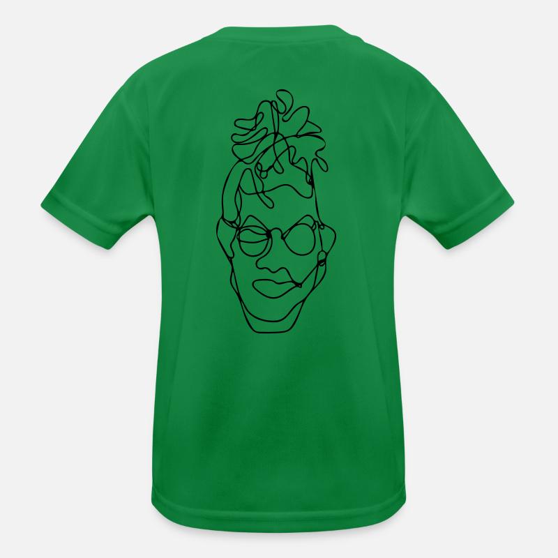 Rechtsseitig Kinder Funktions-T-Shirt