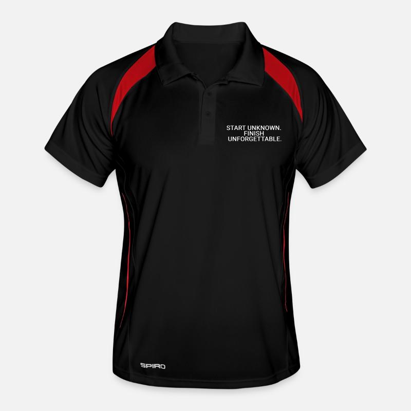 Start unknown. Finish unforgettable Men's Polo breathable