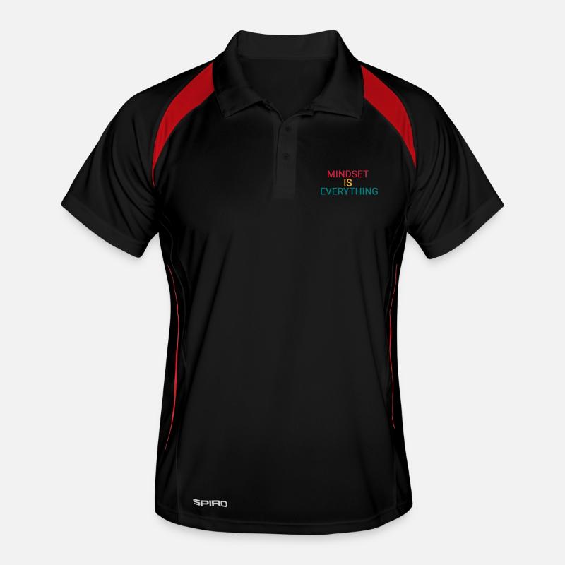 Mindset is everything Men's Polo breathable