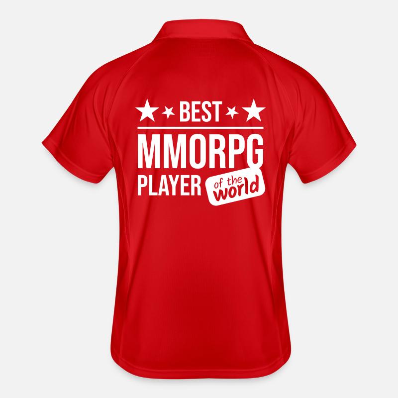 Cadeaux pour les joueurs de MMORPG Polo respirant Homme