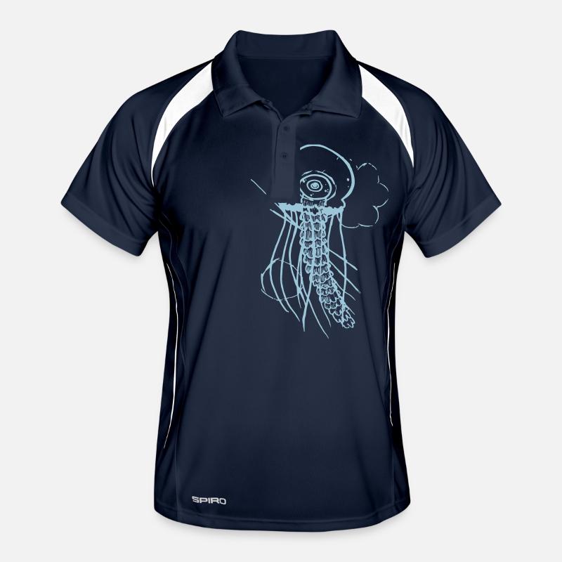 jellyfish Men's Polo breathable