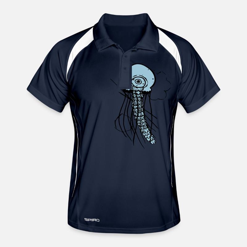 jellyfish Men's Polo breathable