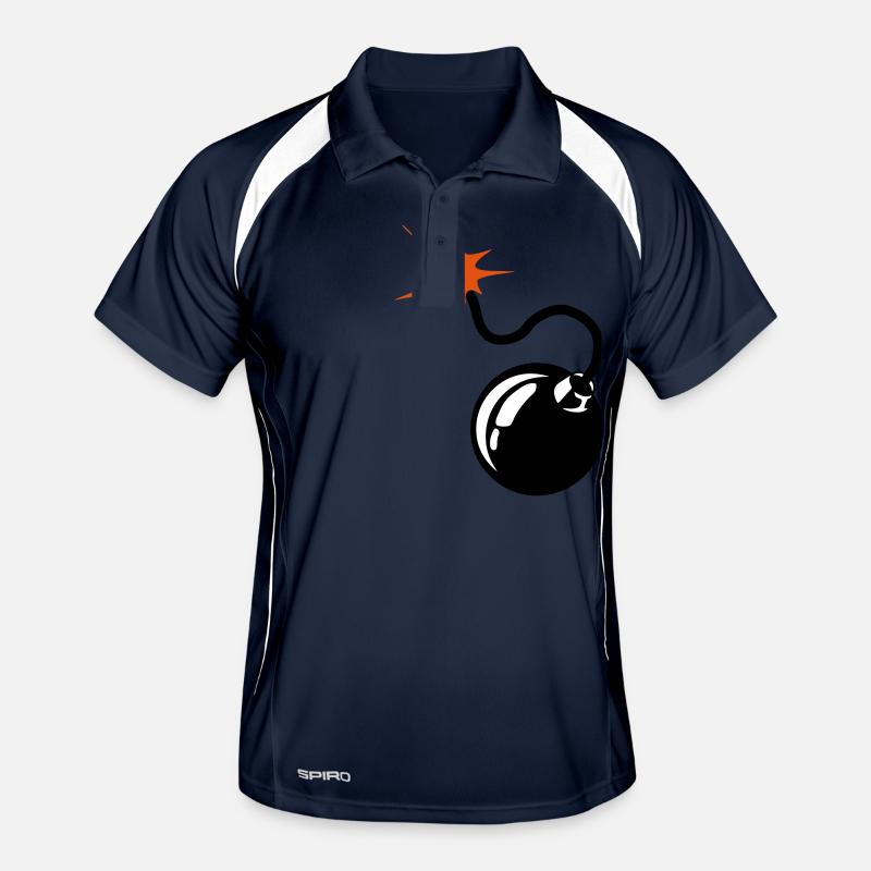 bombe meche bomb 9072 Polo respirant Homme