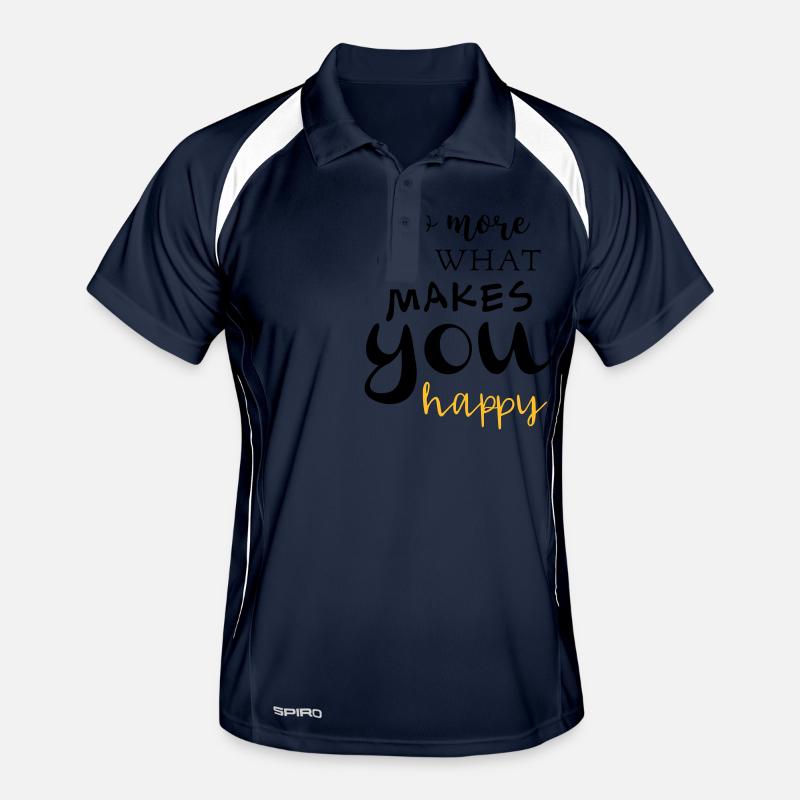 Faites plus de ce que vous rend heureux Polo respirant Homme
