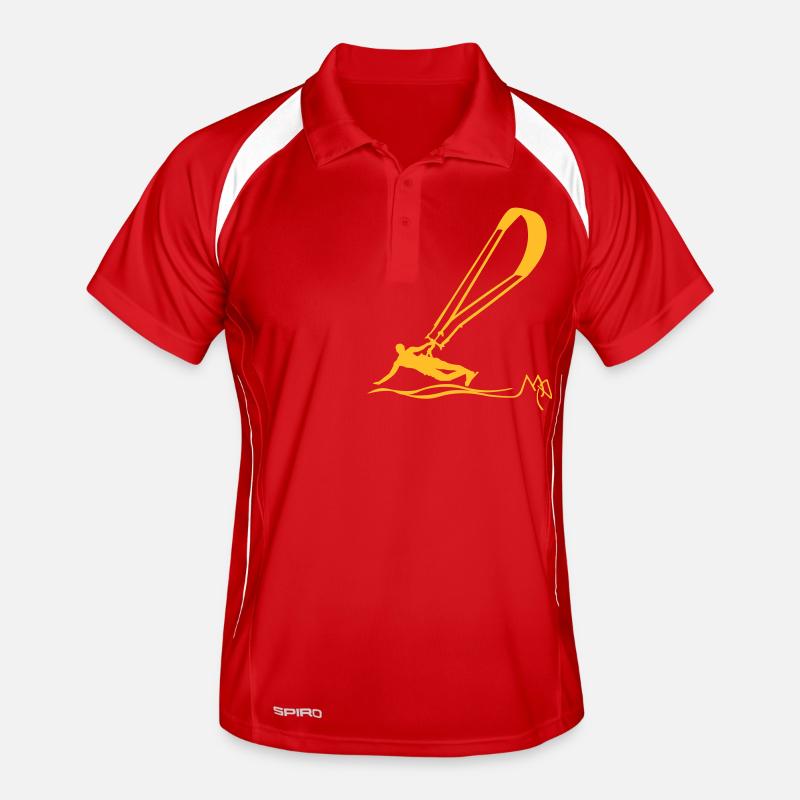 Kiter Männer Polo atmungsaktiv