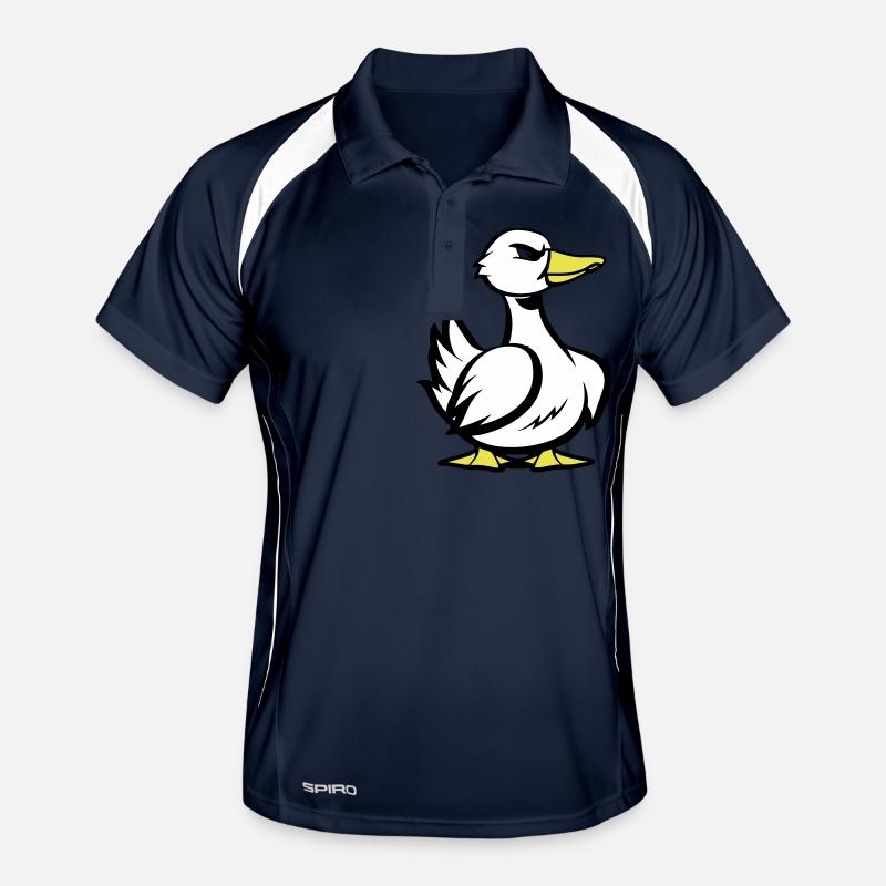 Duck Comic Cartoon Men's Polo breathable