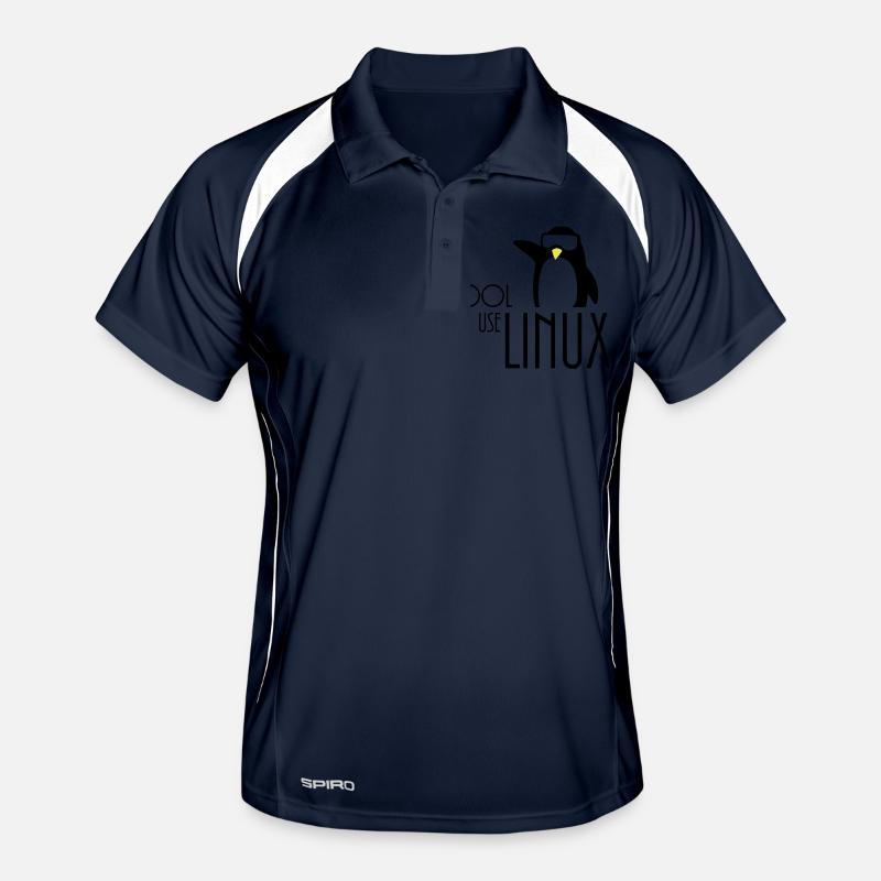 be cool use linux Men's Polo breathable