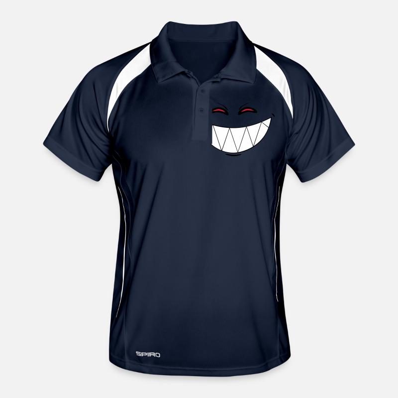 Smiling Demon Men's Polo breathable