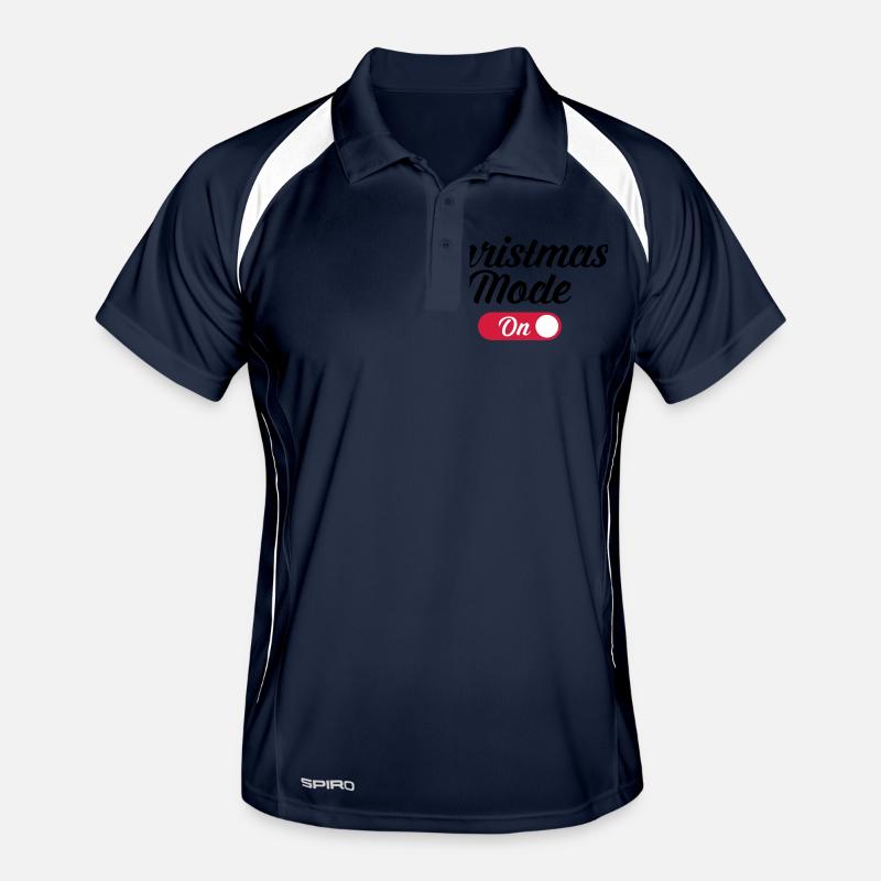 Christmas Mode (On) Men's Polo breathable