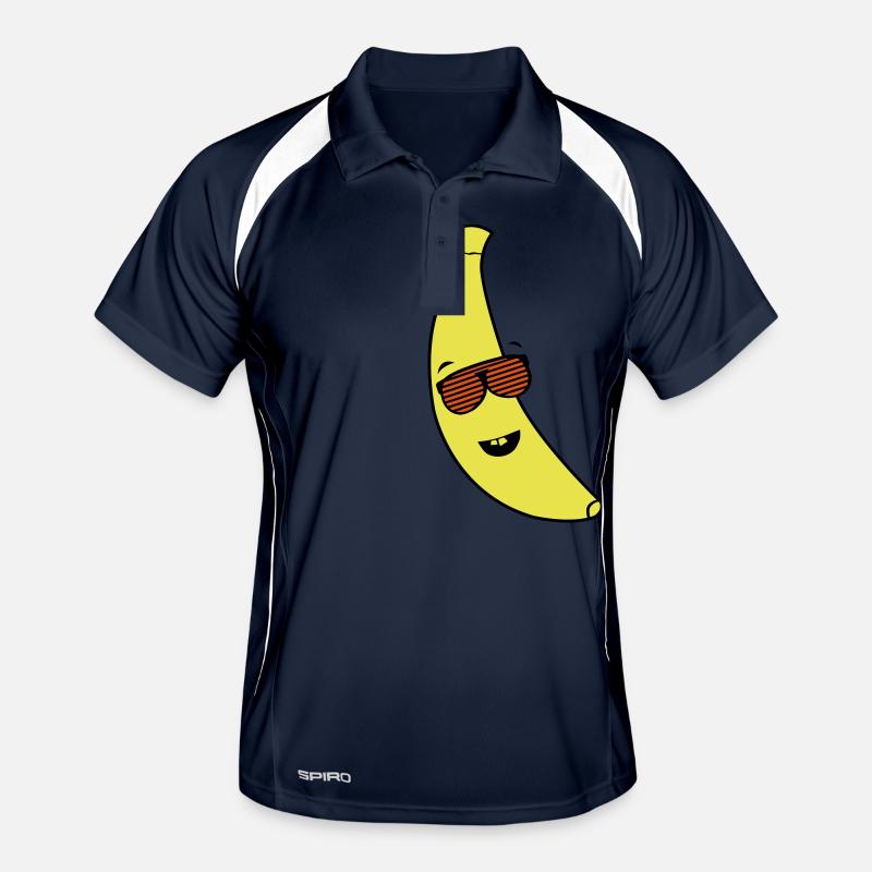 coole_banane_02 Männer Polo atmungsaktiv