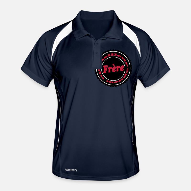 Bester Bruder Männer Polo atmungsaktiv