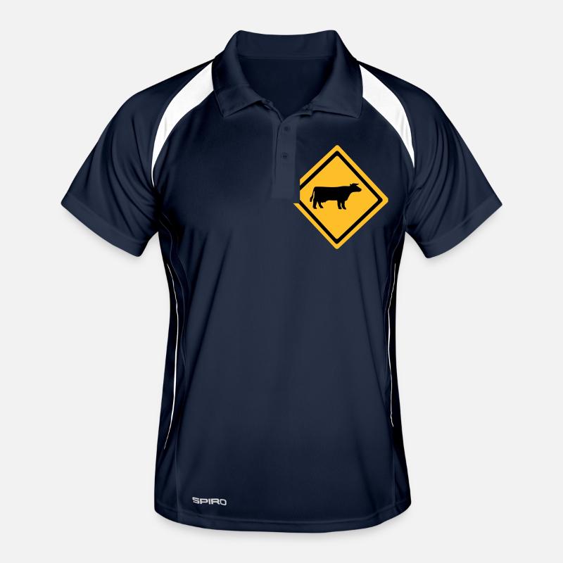 Cattle Sign Men's Polo breathable