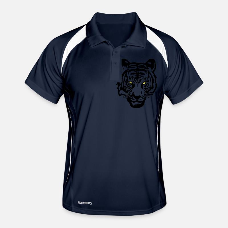 tiger_3c Männer Polo atmungsaktiv