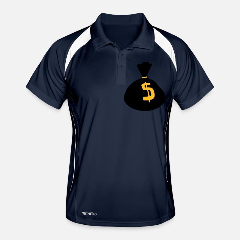 geld Männer Polo atmungsaktiv