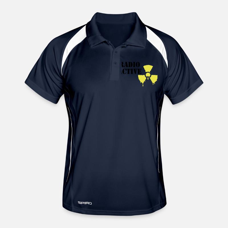 radioactive Men's Polo breathable