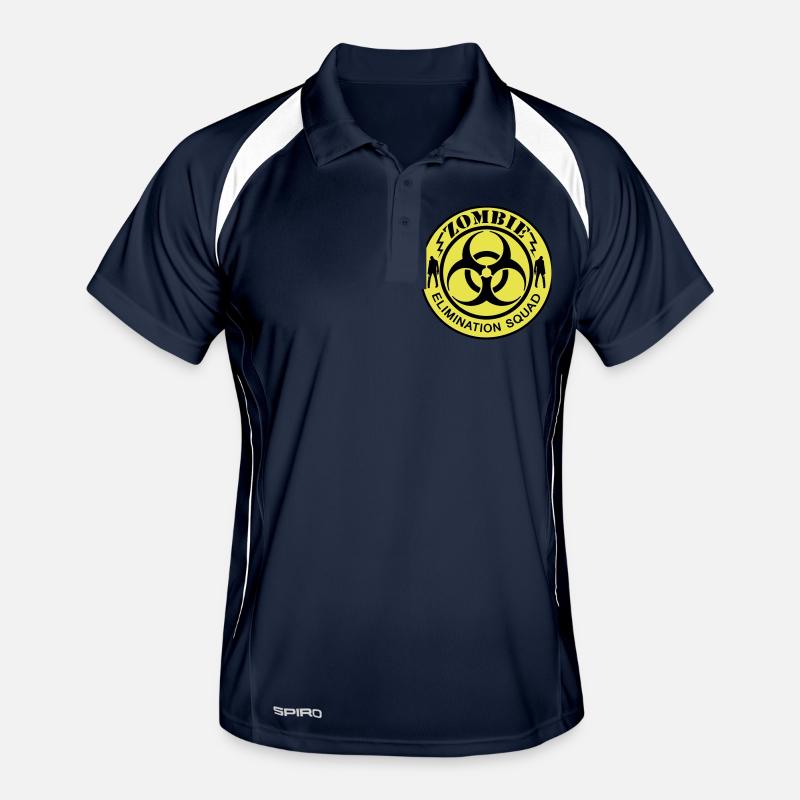 Escouade d’élimination de zombies Polo respirant Homme