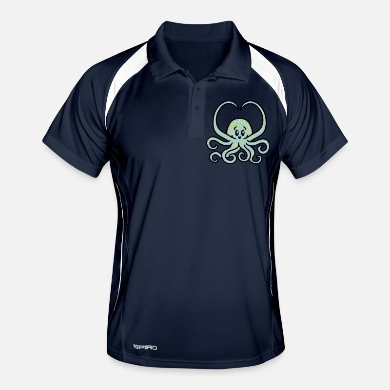 Squid Heart 3 Men's Polo breathable