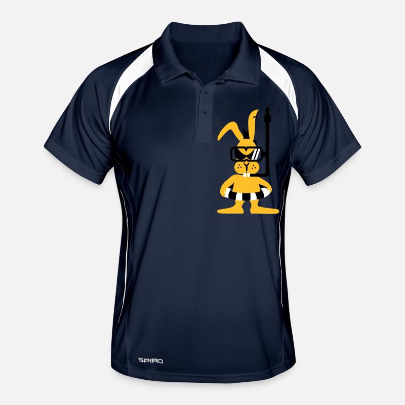 Diver bunny (3c) Polo respirant Homme