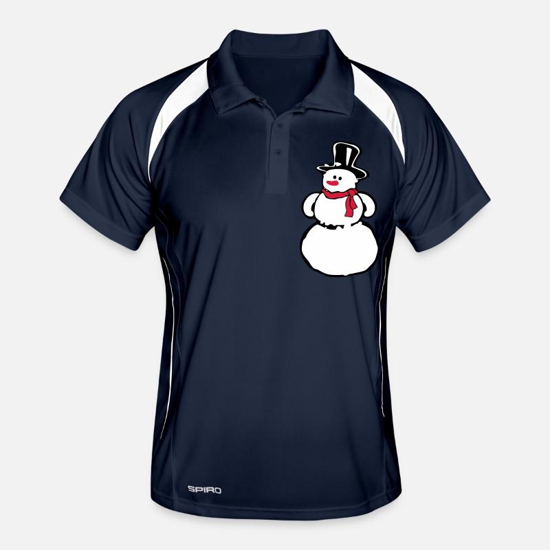 Snowman Men's Polo breathable