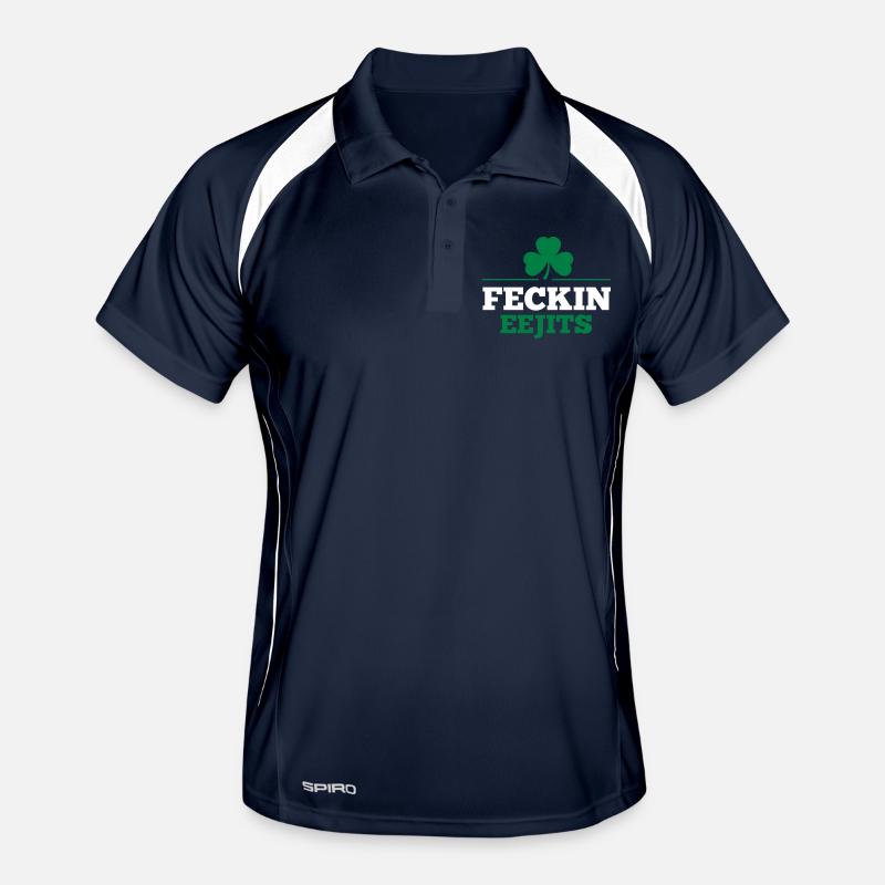 FECKIN EEJITS Männer Polo atmungsaktiv