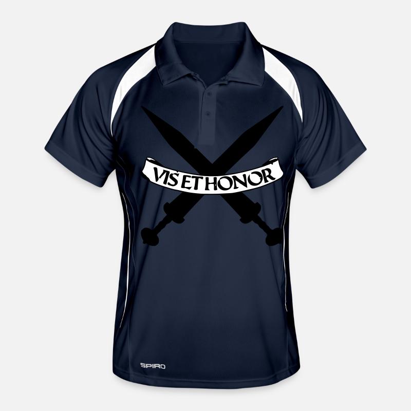 vis et honor Men's Polo breathable