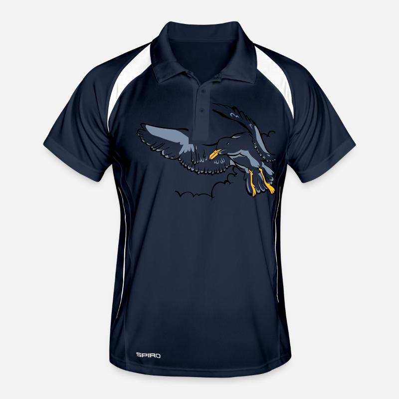 Seagull Men's Polo breathable